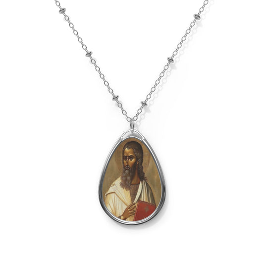 St. Andrew the Apostle Catholic Necklace Drop Pendant