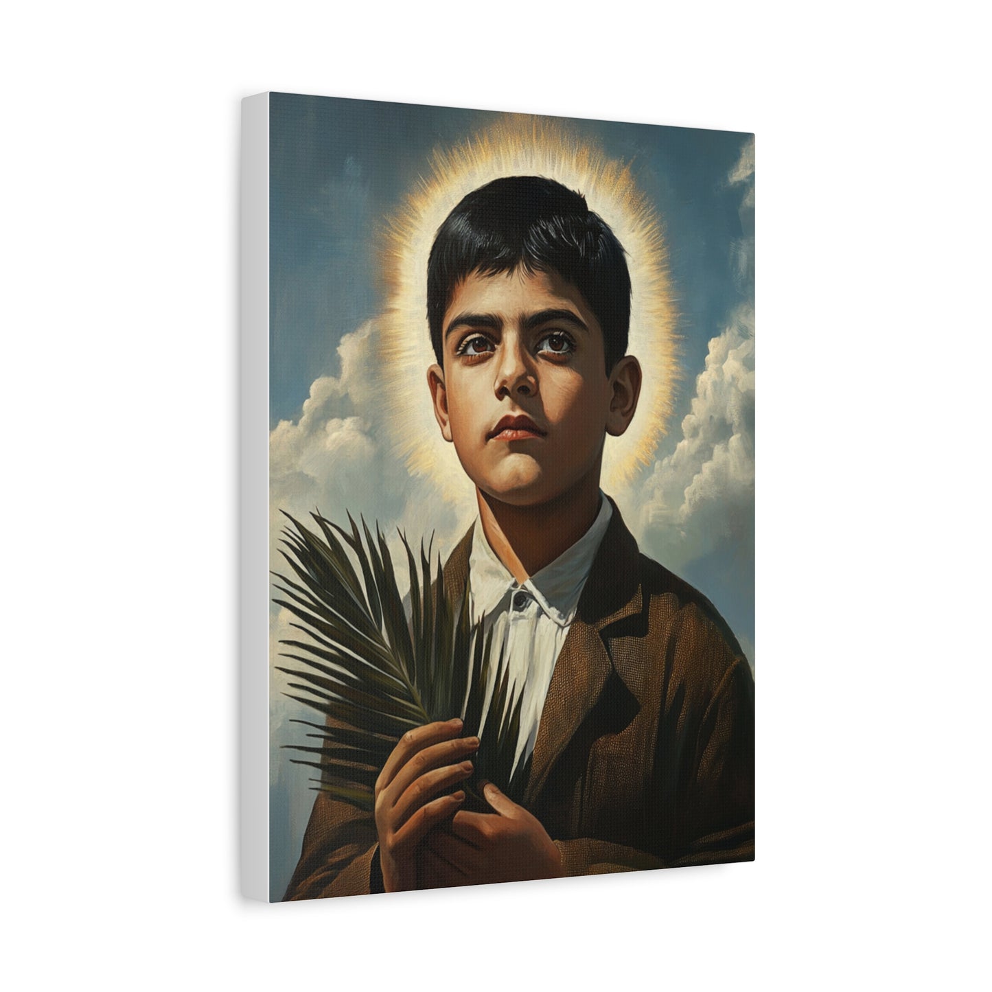 St. Jose Sanchez del Rio Catholic Canvas Wall Art, Christian Decor