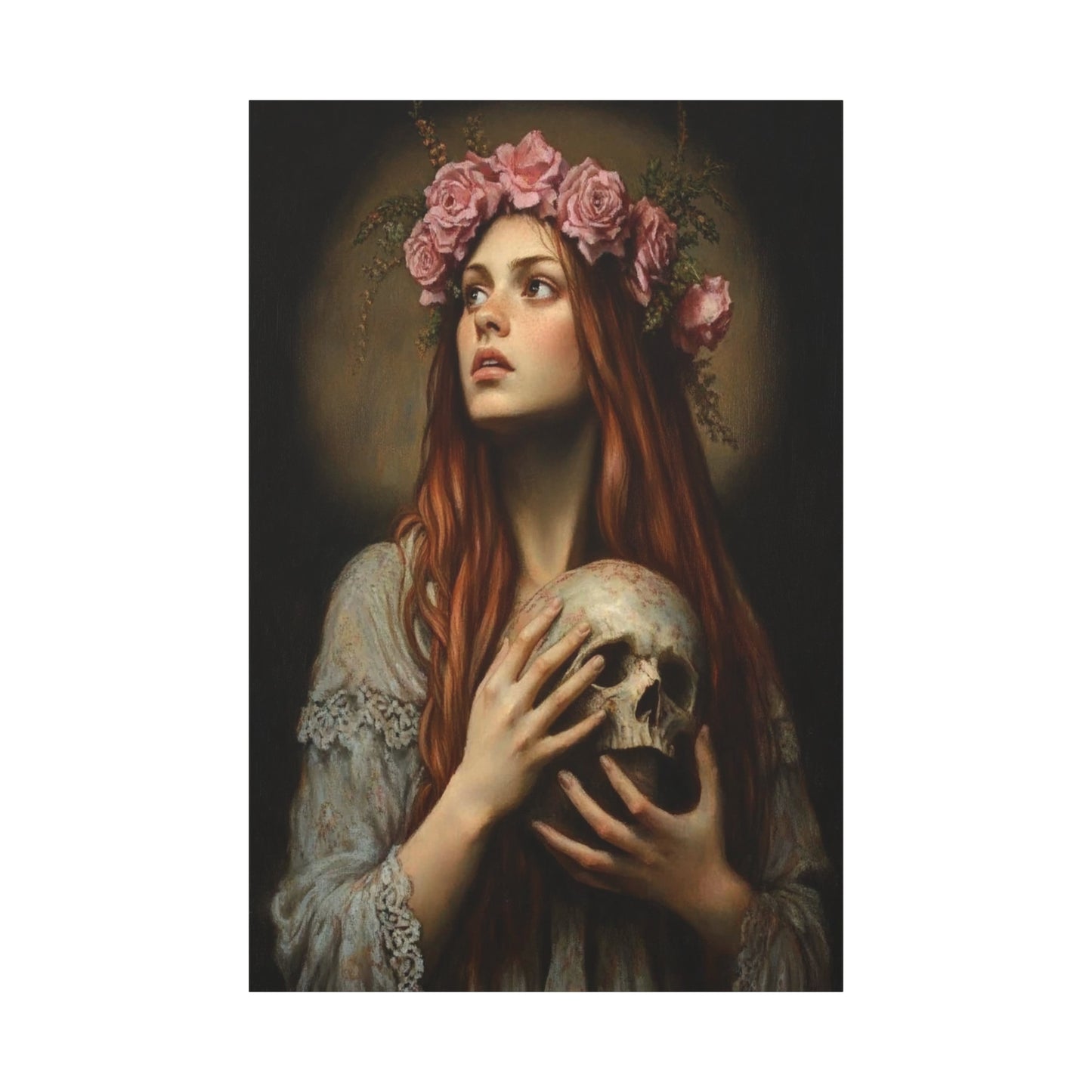 Ready To Hang - St. Rosalia la Santuzza Catholic Canvas Wall Art, Christian Decor