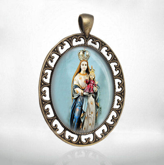 Our Lady of Badoc  Catholic Medal Pendant Jewelry Milagrosa of Badoc