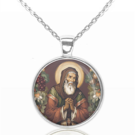 St. Joachim Necklace Medal Pendant Religious Christian Jewelry