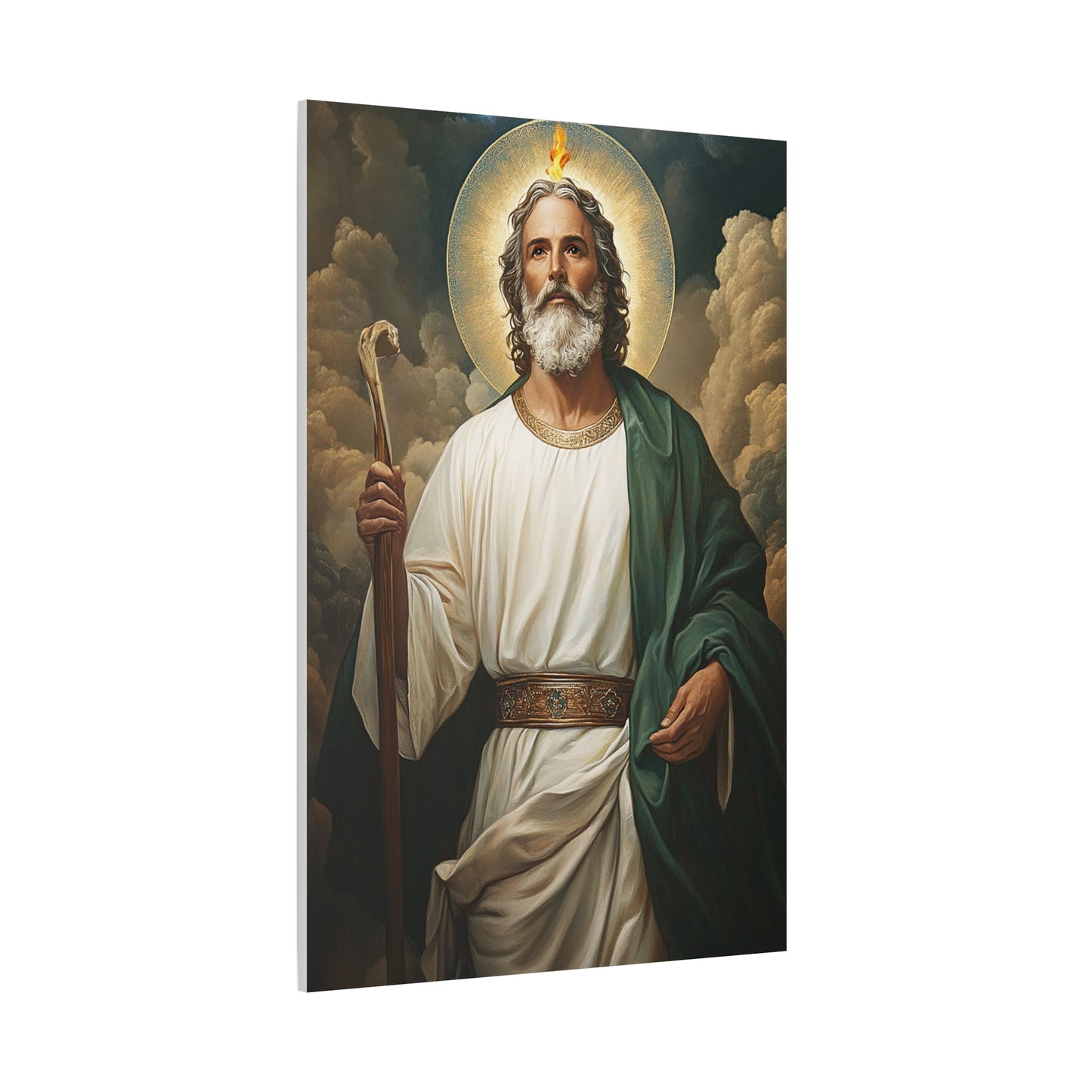 St. Jude Thaddeus Catholic Canvas Wall Art, Christian Decor