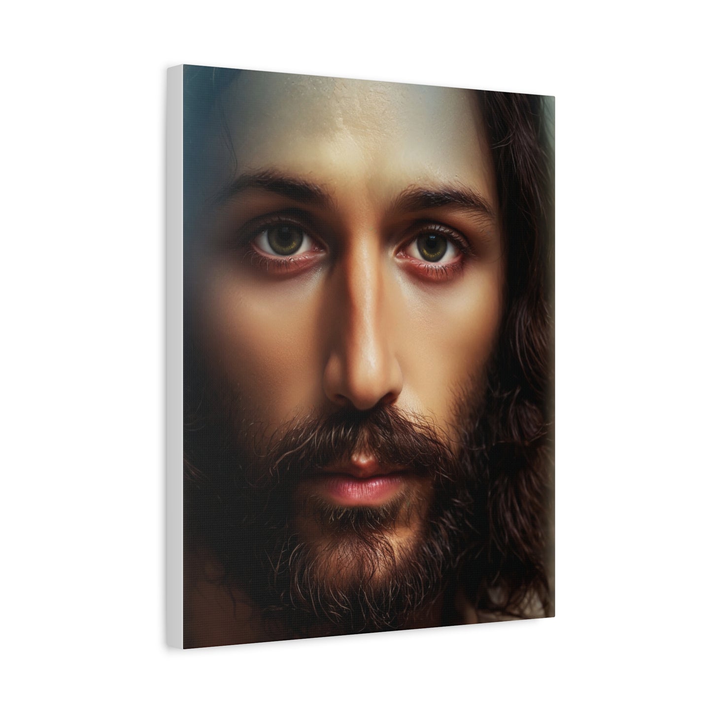 Jesus Christ Holy Face Catholic Canvas Wall Art, Christian Decor