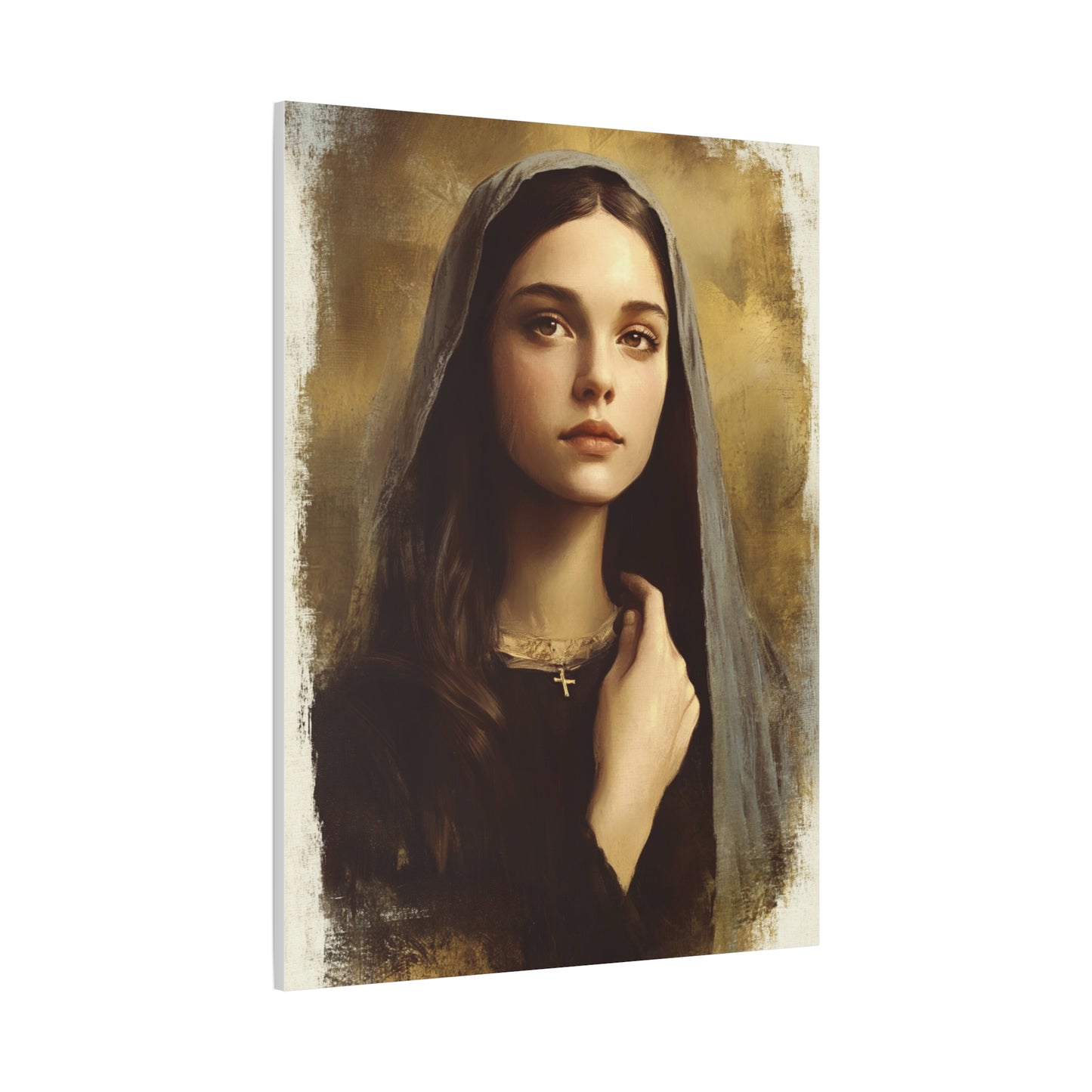St. Clelia Barbieri Catholic Canvas Wall Art, Christian Decor