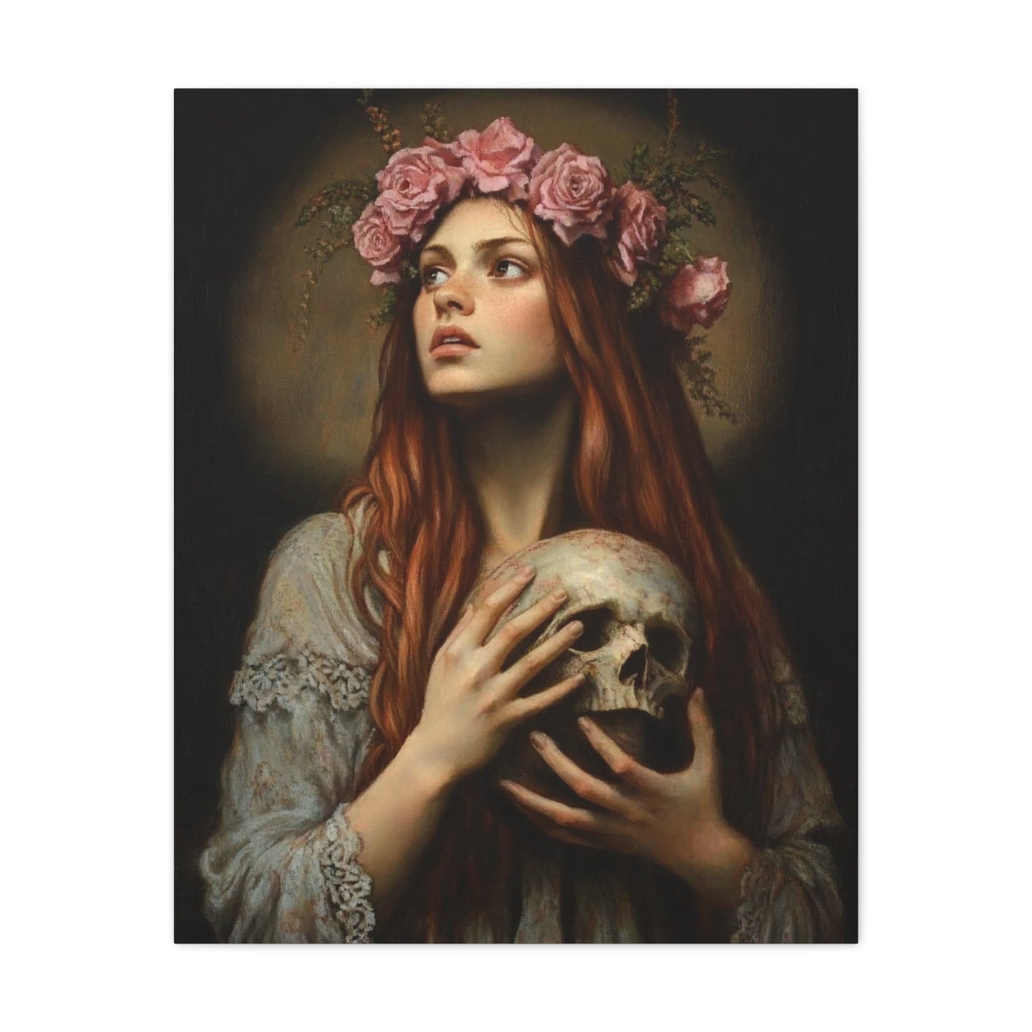 Ready To Hang - St. Rosalia la Santuzza Catholic Canvas Wall Art, Christian Decor
