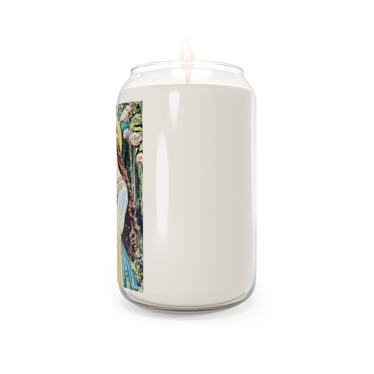 St. Cecilia Catholic Serenity Scented Candle, 13.75oz | Relaxation Gift, Home Decor, Calm Atmosphere, Religious Decor
