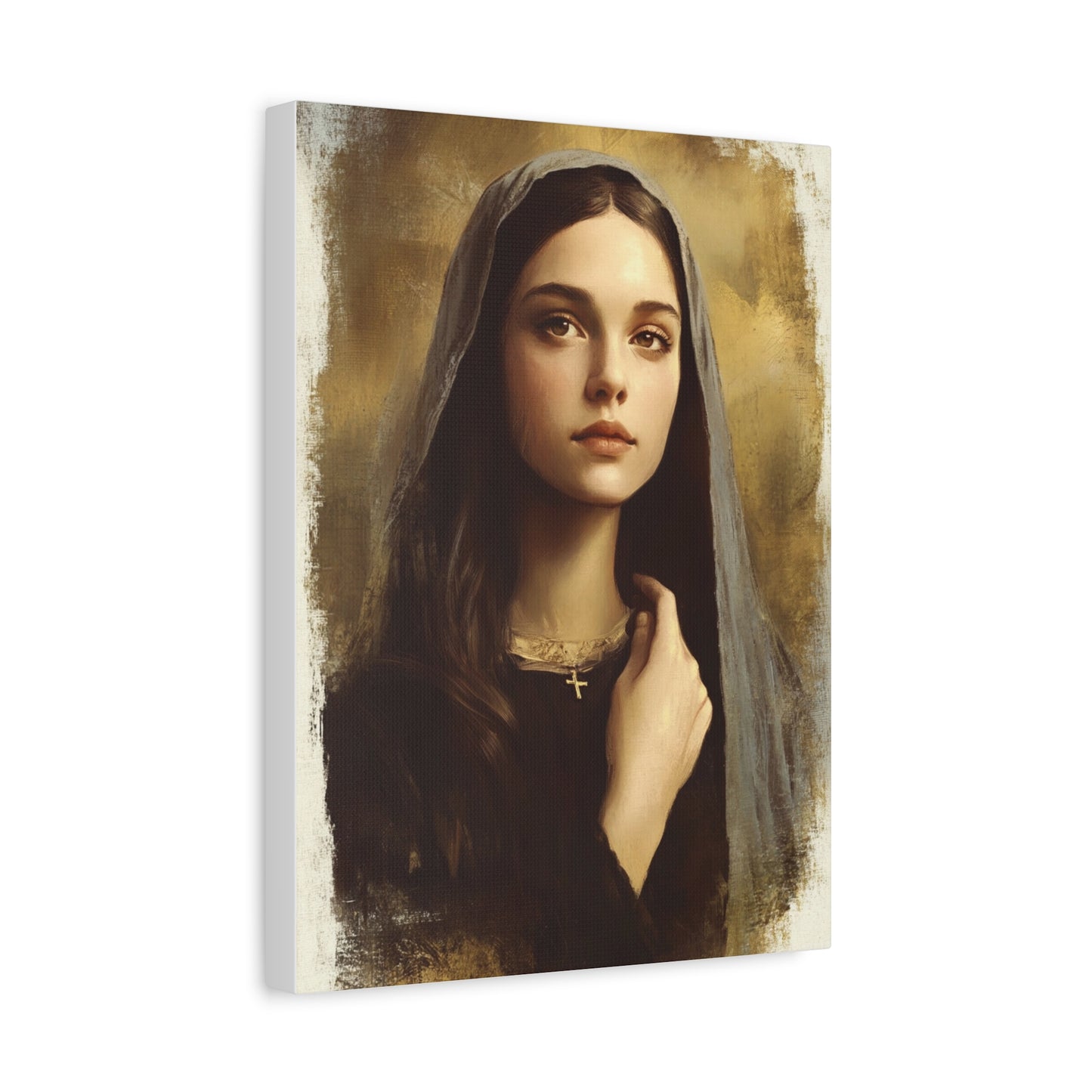 St. Clelia Barbieri Catholic Canvas Wall Art, Christian Decor