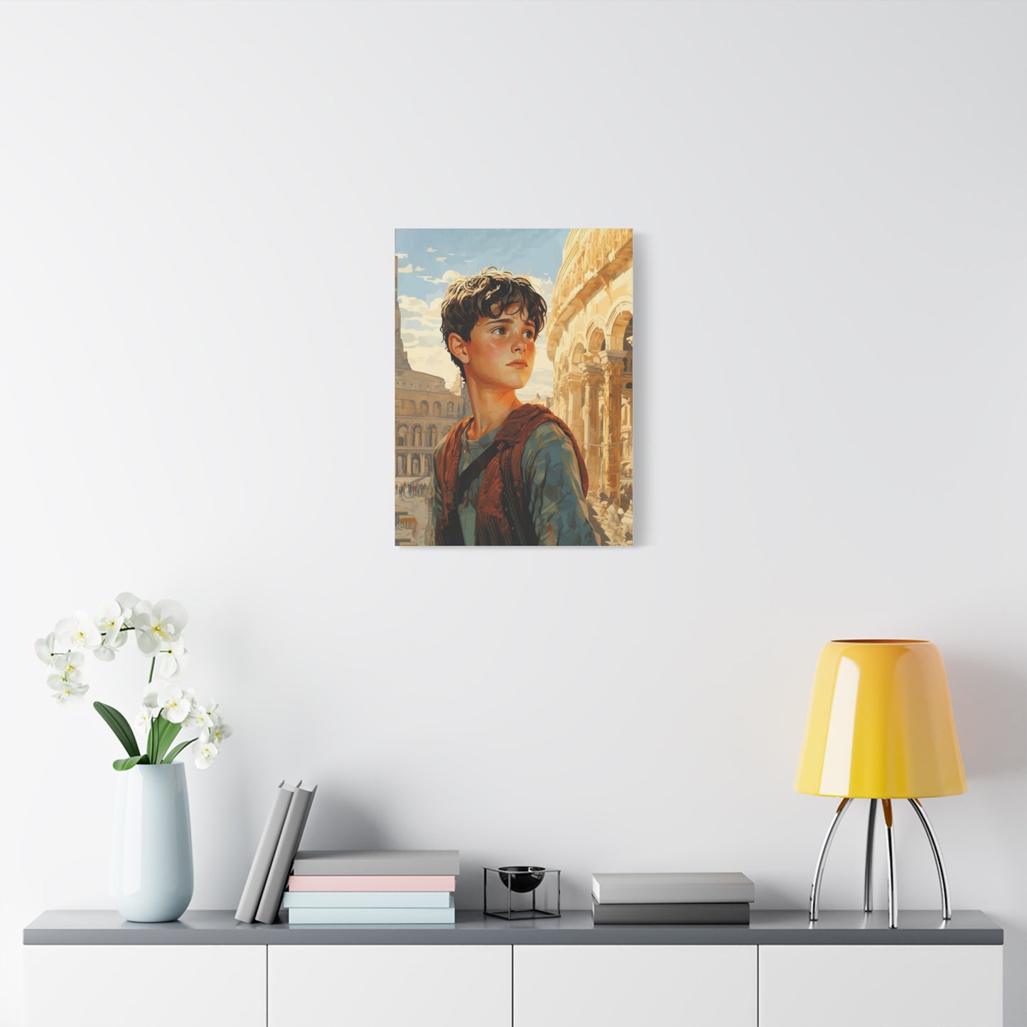 Ready to Hang - St. Pancras of Rome Catholic Canvas Wall Art, Christian Decor