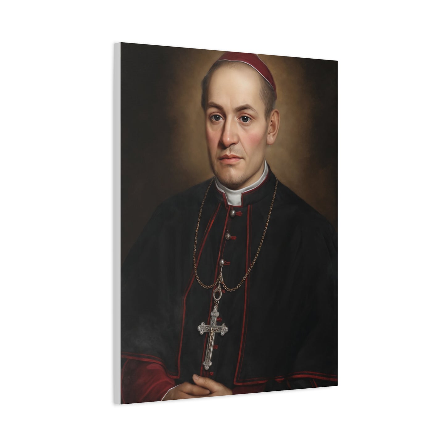 St. Anthony Mary Claret Canvas Print, Catholic Decor Wall, Gift Religious Christian
