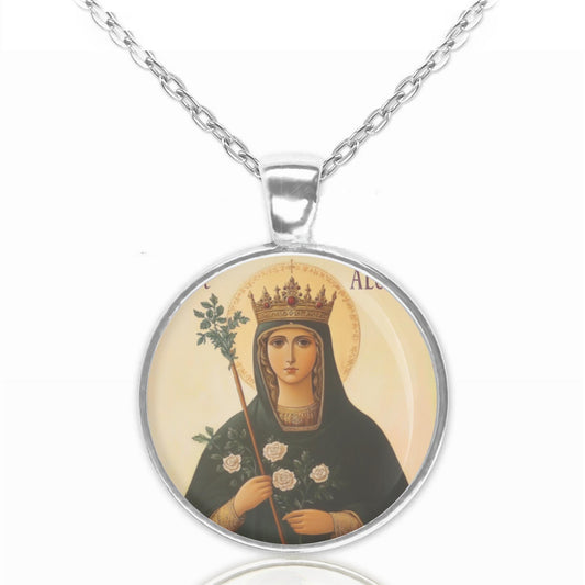St. Alena Necklace Medal Pendant