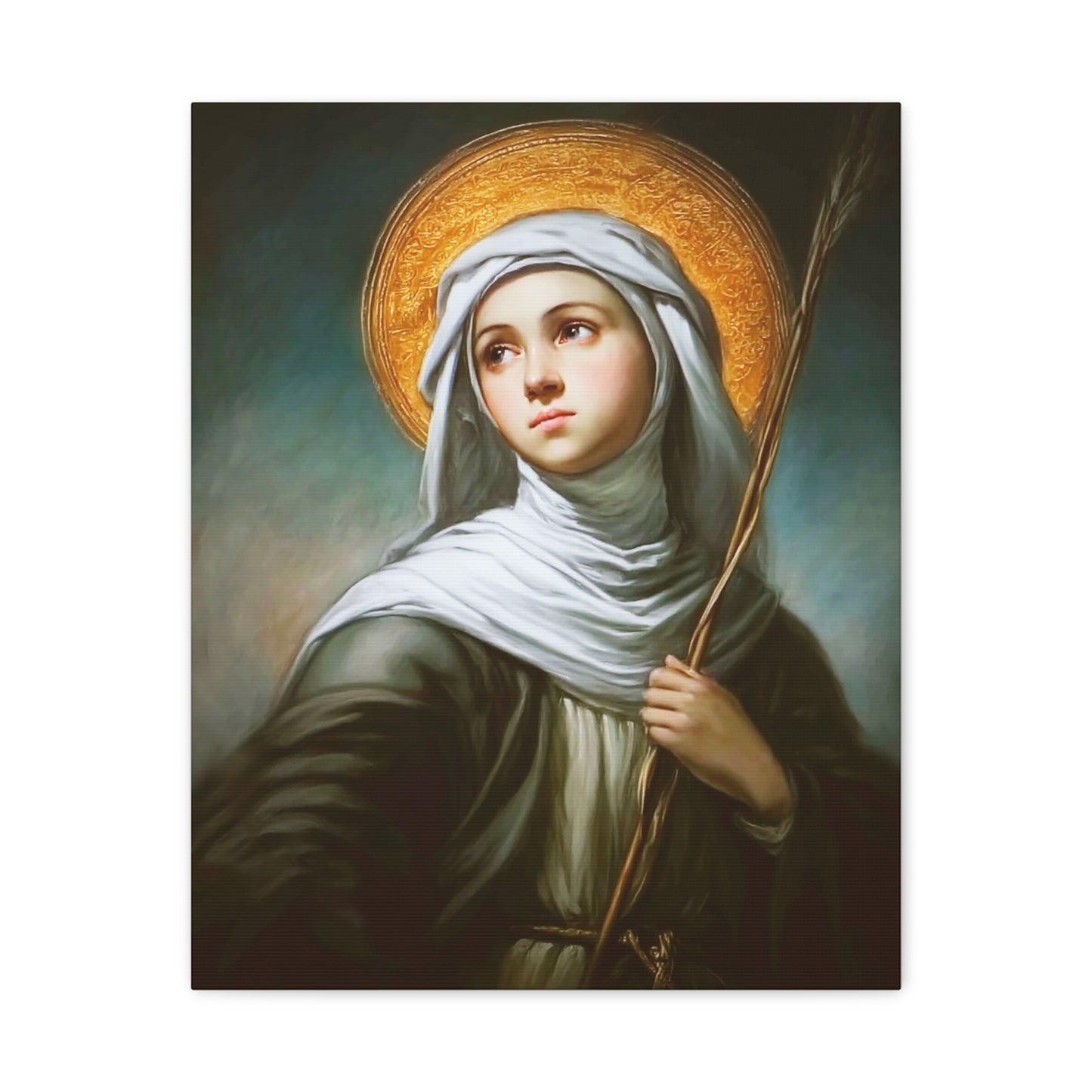 Angela Merici1 - Canvas Christian Art Wall Decor, Religious Gift