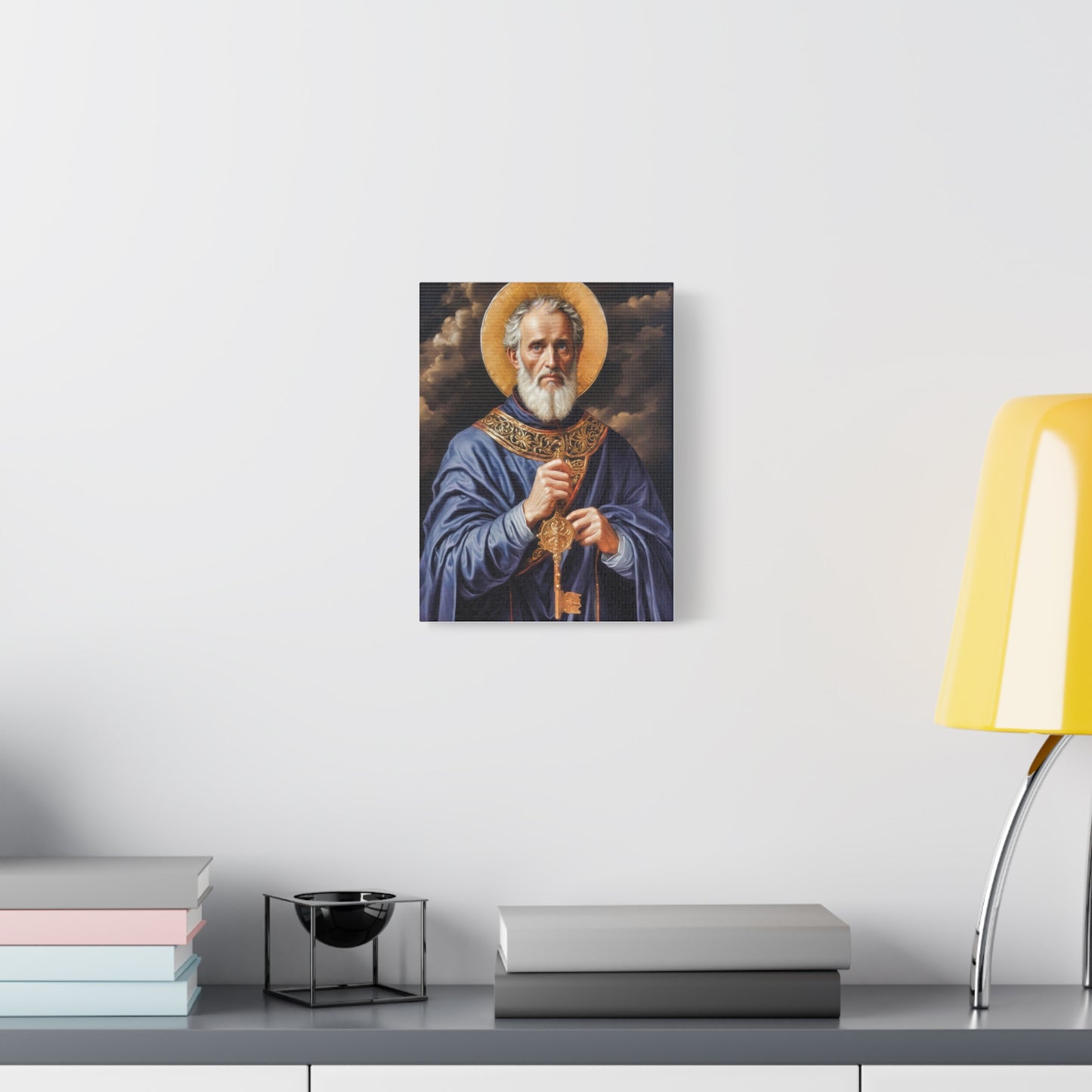 Ready To Hang - St. Peter Catholic Canvas Wall Art, Christian Decor