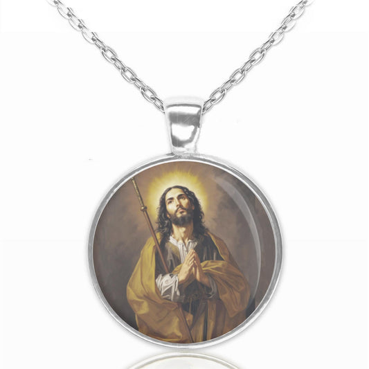 St. James The Greater Catholic Necklace Medal
