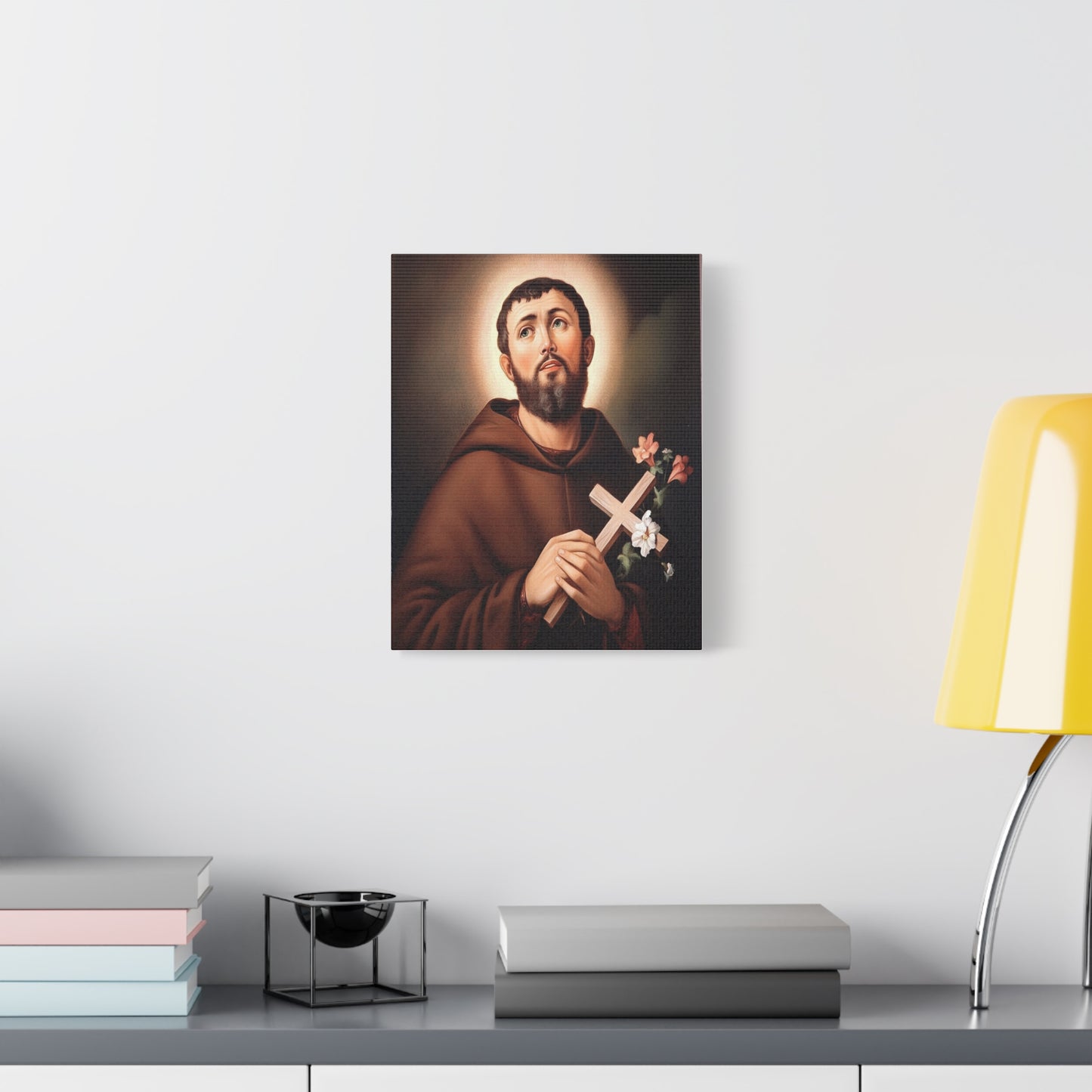 St. Fidelis of Sigmaringen Catholic Canvas Wall Art, Christian Decor