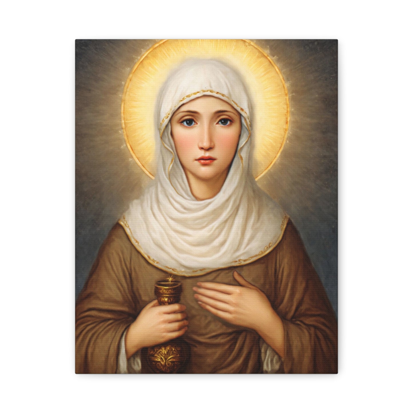 St. Joanna the Myrrhbearer Religious Canvas Wall Art, Christian Decor