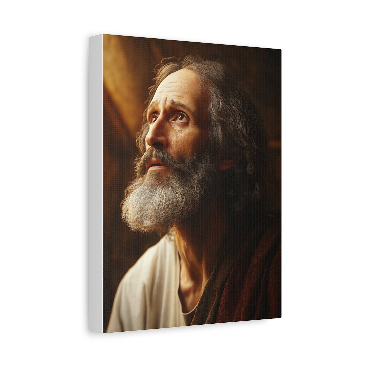 St. Matthew Apostle and Evangelist Catholic Canvas Wall Art, Christian Decor