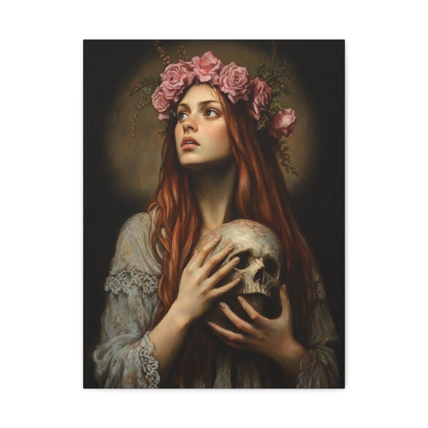 Ready To Hang - St. Rosalia la Santuzza Catholic Canvas Wall Art, Christian Decor