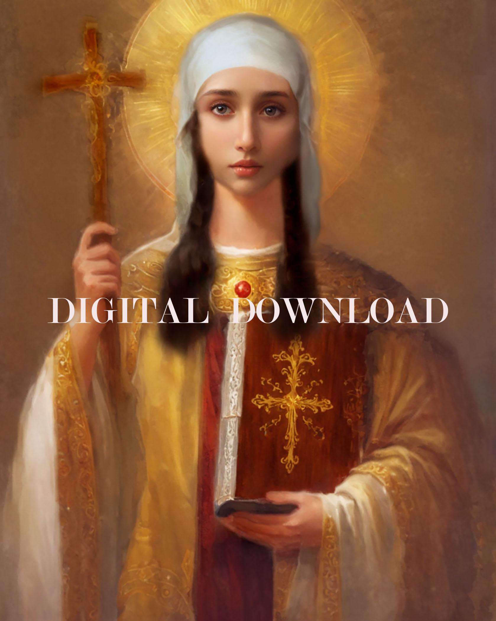 Saint Nina of Georgia Digital Image image 0