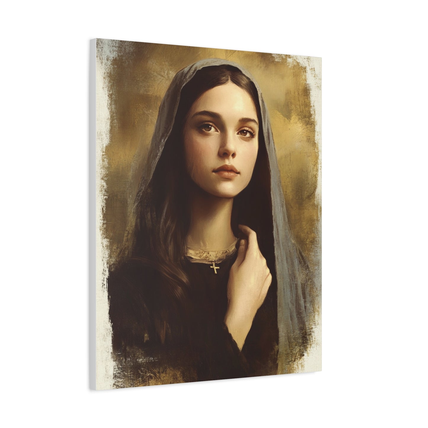 St. Clelia Barbieri Catholic Canvas Wall Art, Christian Decor