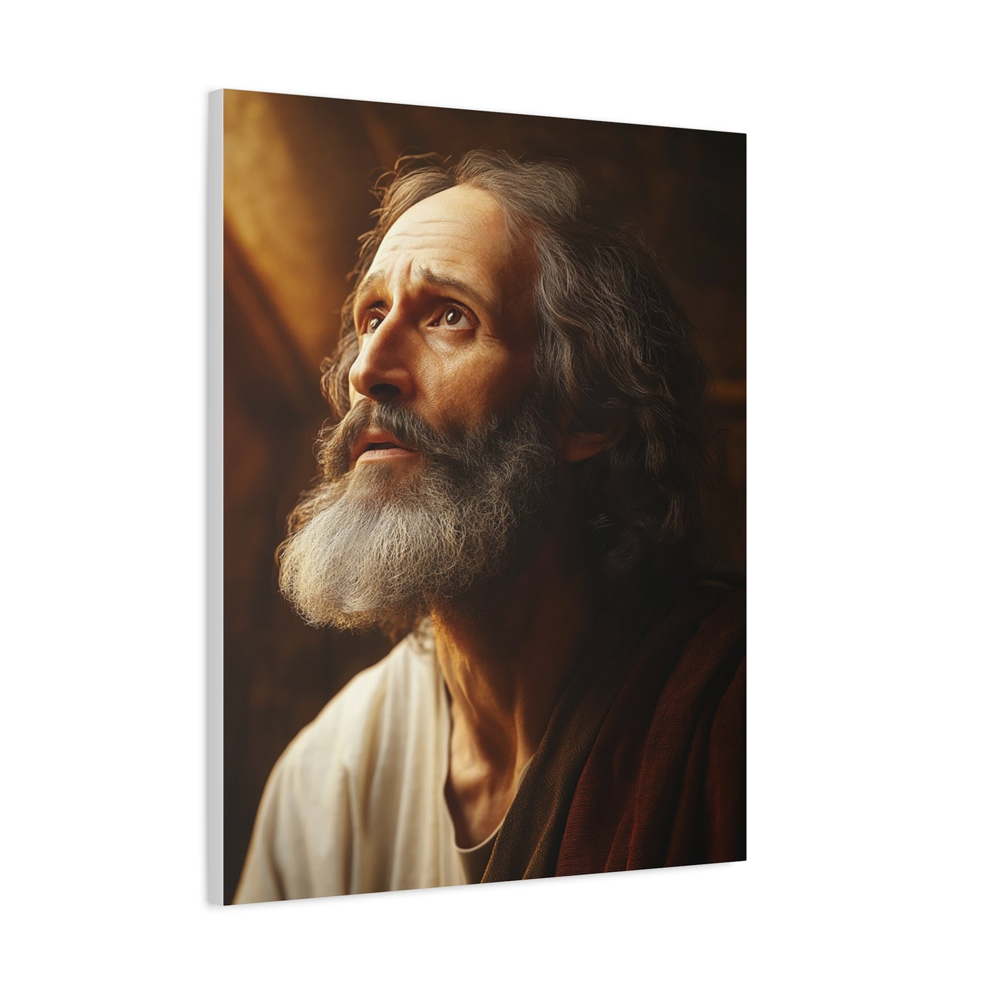 St. Matthew Apostle and Evangelist Catholic Canvas Wall Art, Christian Decor