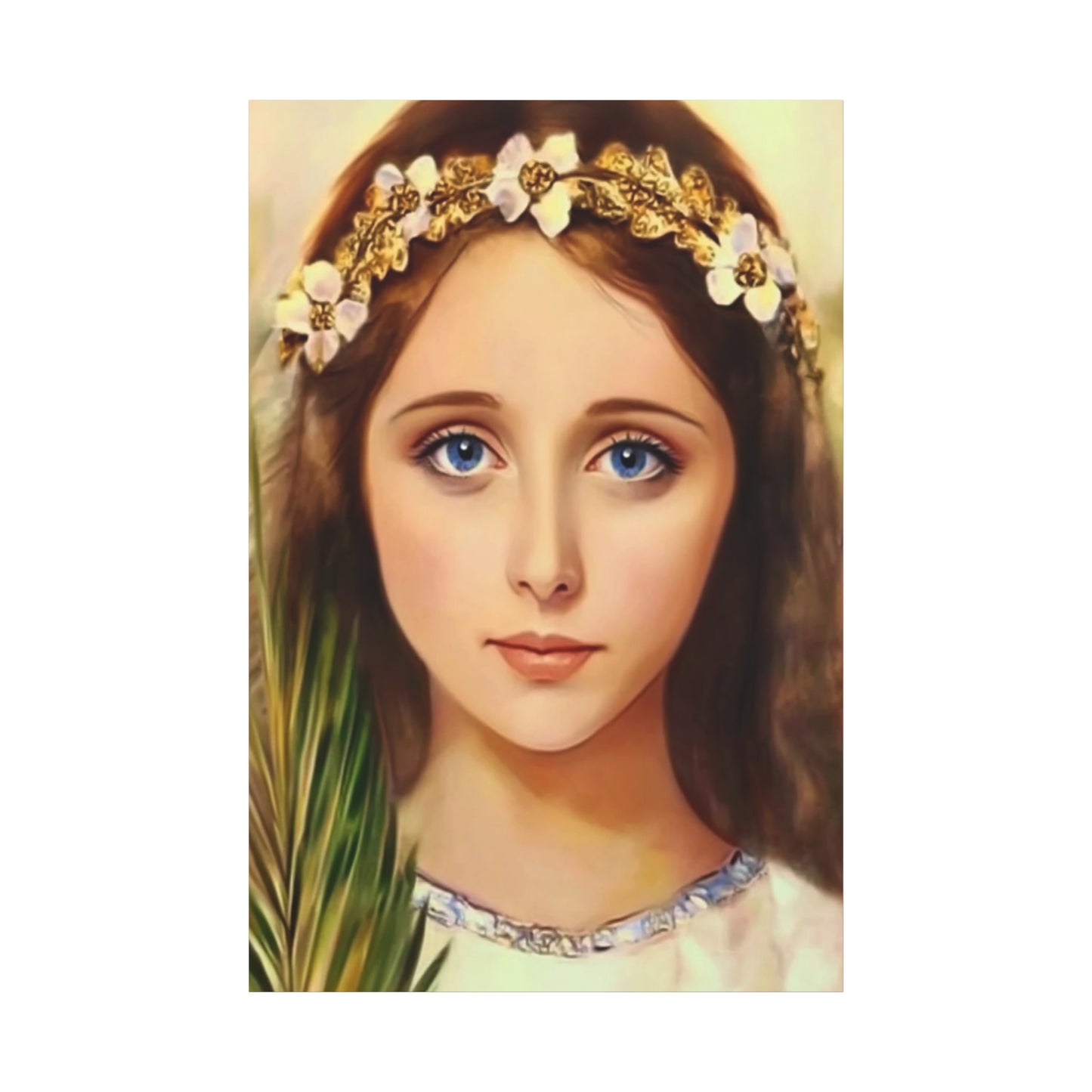 Ready To Hang - St. Philomena Catholic Canvas Wall Art, Christian Decor