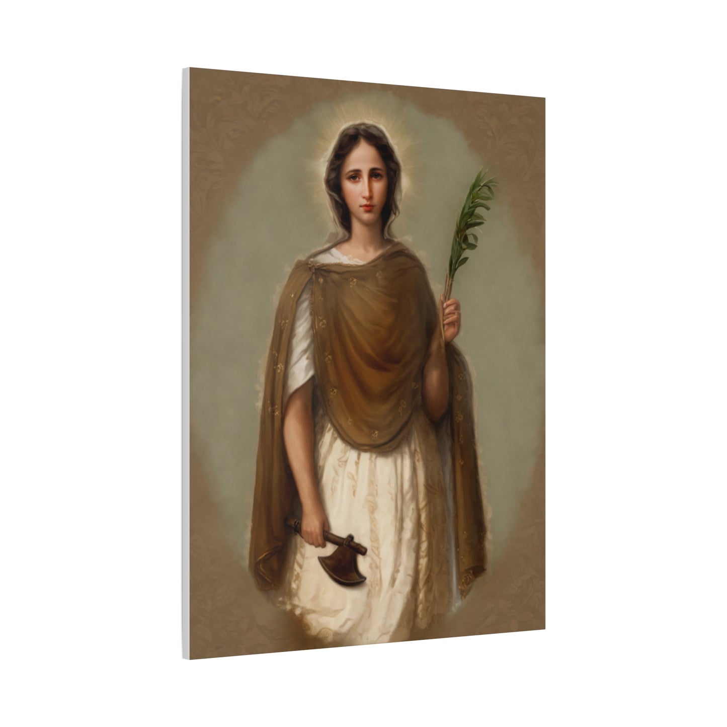 St. Engracia Catholic Canvas Wall Art, Christian Decor