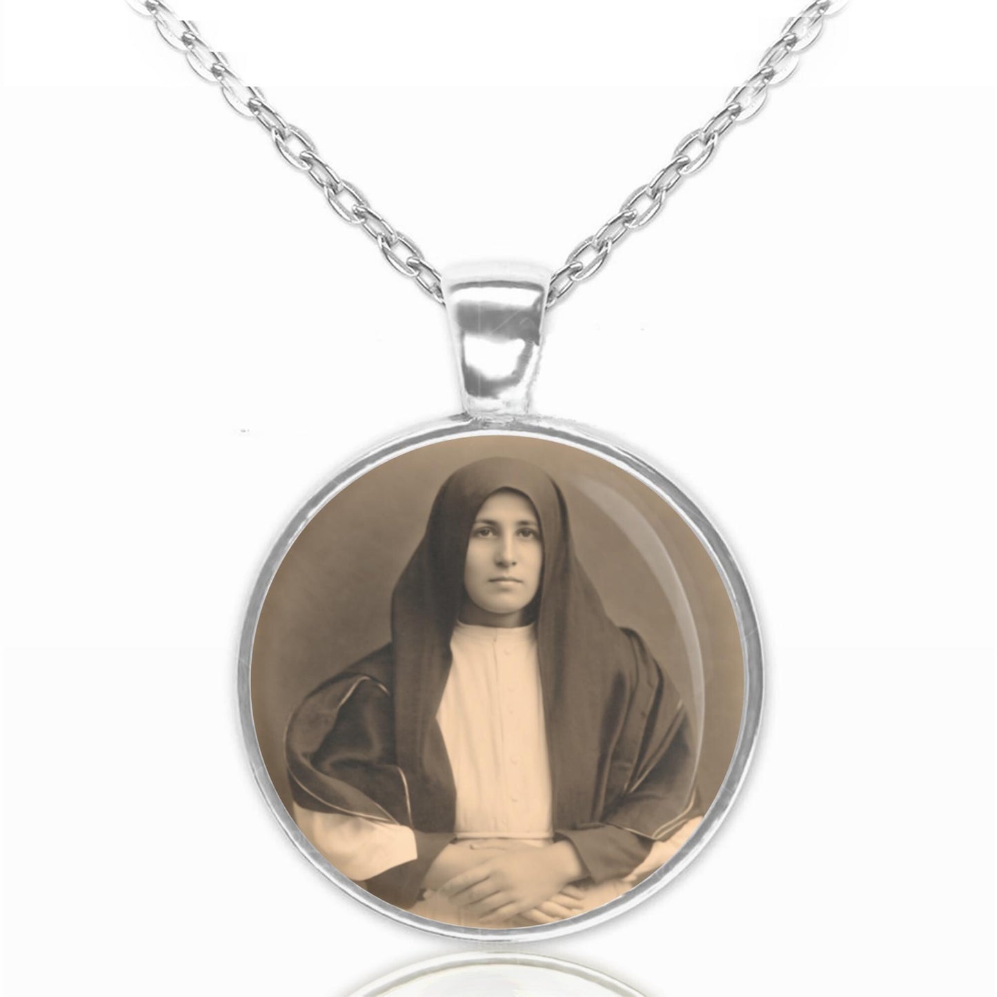Blessed Antonia Mesina Religious Necklace Pendant Medal