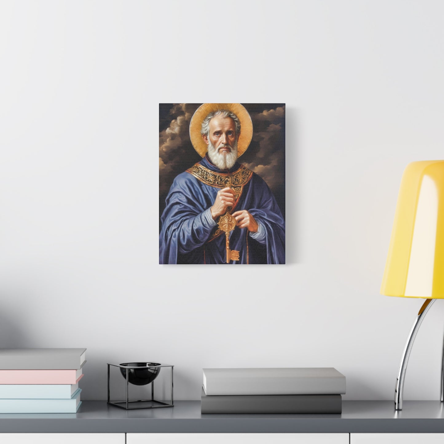 Ready To Hang - St. Peter Catholic Canvas Wall Art, Christian Decor