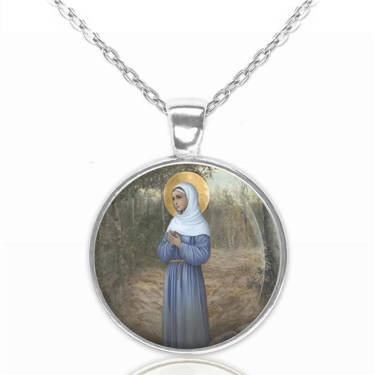 Blessed Pelagia Ivanovna the Fool-For-Christ of Diveyevo Orthodox Saint Necklace