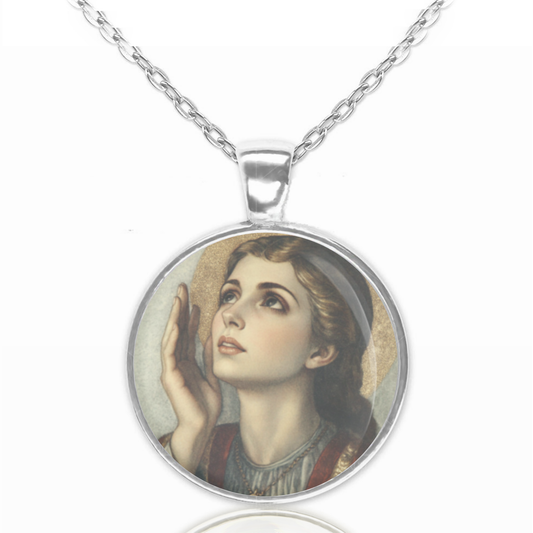 Alexandrina Maria Da Costa Blessed Necklace Catholic Pendant Medal image 0