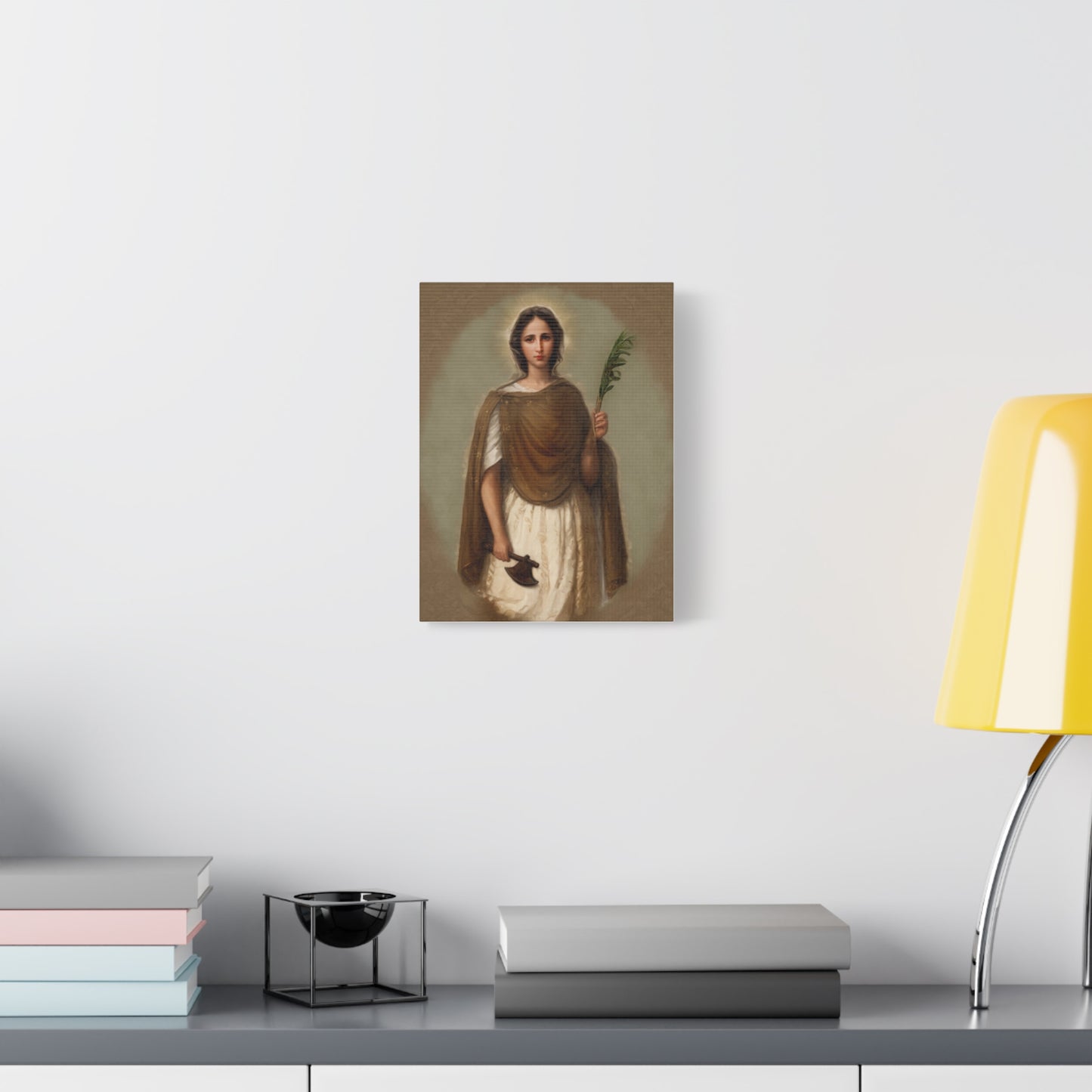 St. Engracia Catholic Canvas Wall Art, Christian Decor