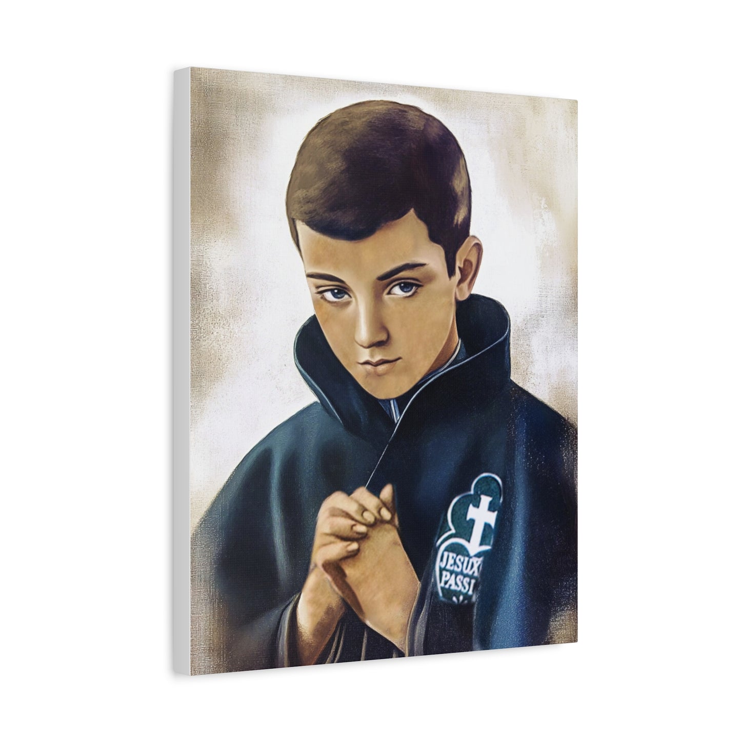 St. Gabriel Our Lady of Sorrows Catholic Canvas Wall Art, Christian Decor