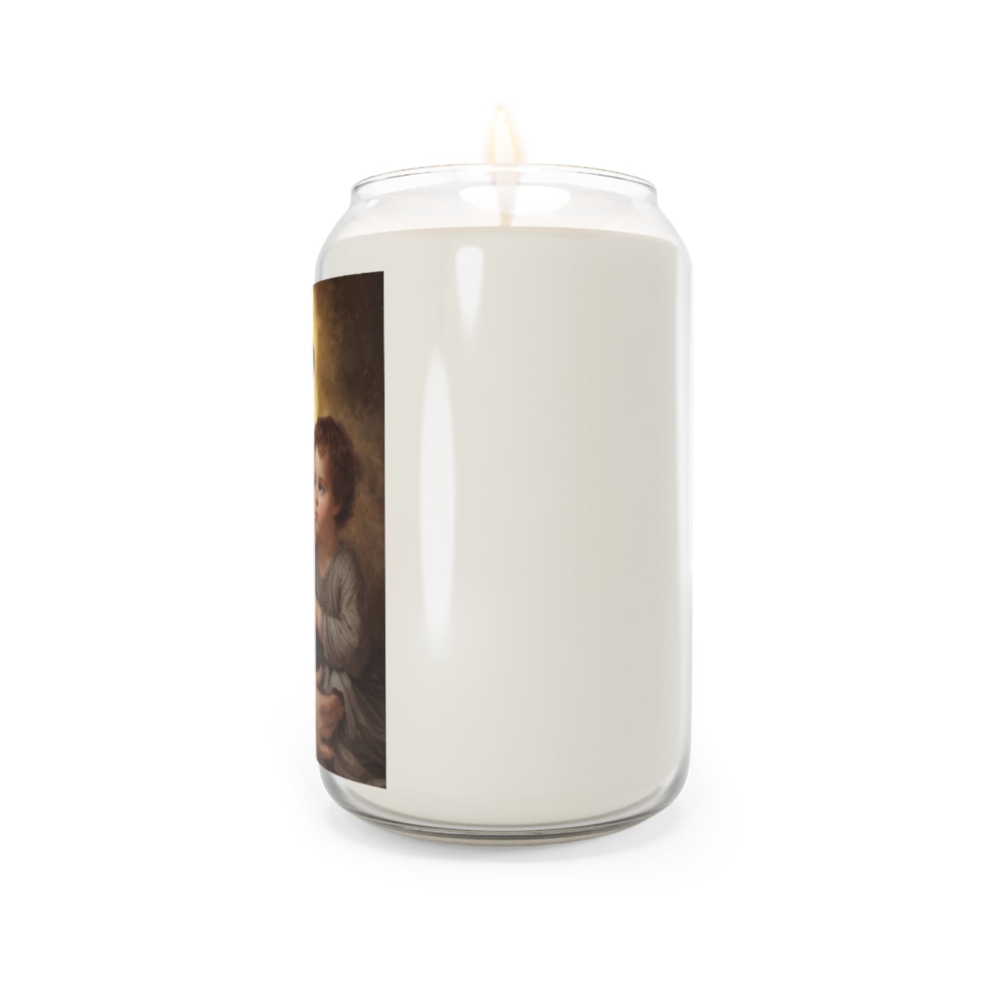 St. Anthony with Jesus Catholic Serenity Scented Candle, 13.75oz | Relaxation Gift, Home Decor, Calm Atmosphere, Religious Decor