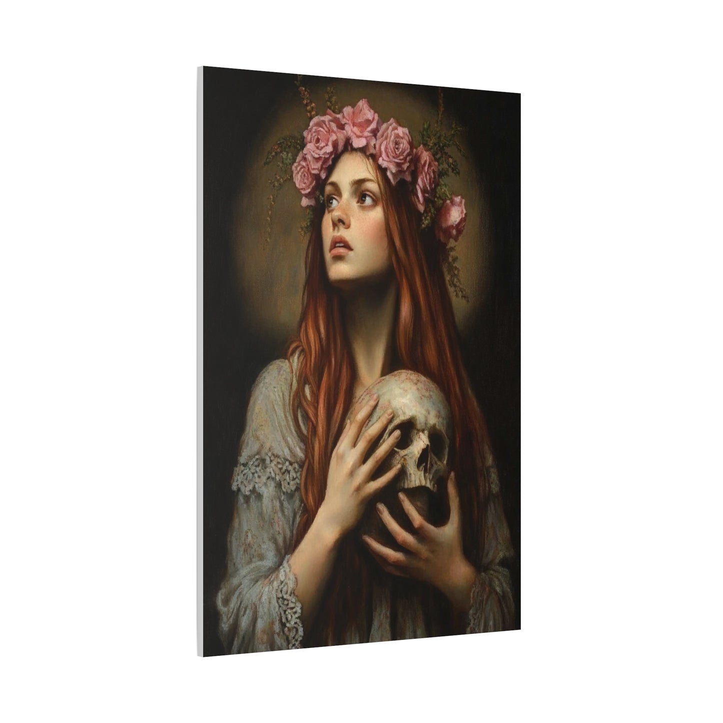 Ready To Hang - St. Rosalia la Santuzza Catholic Canvas Wall Art, Christian Decor