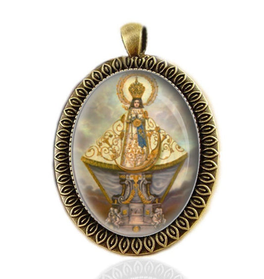 Our Lady of Zapopan Virgin Mary Medal Roman Catholic Pendant Jewelry NEW