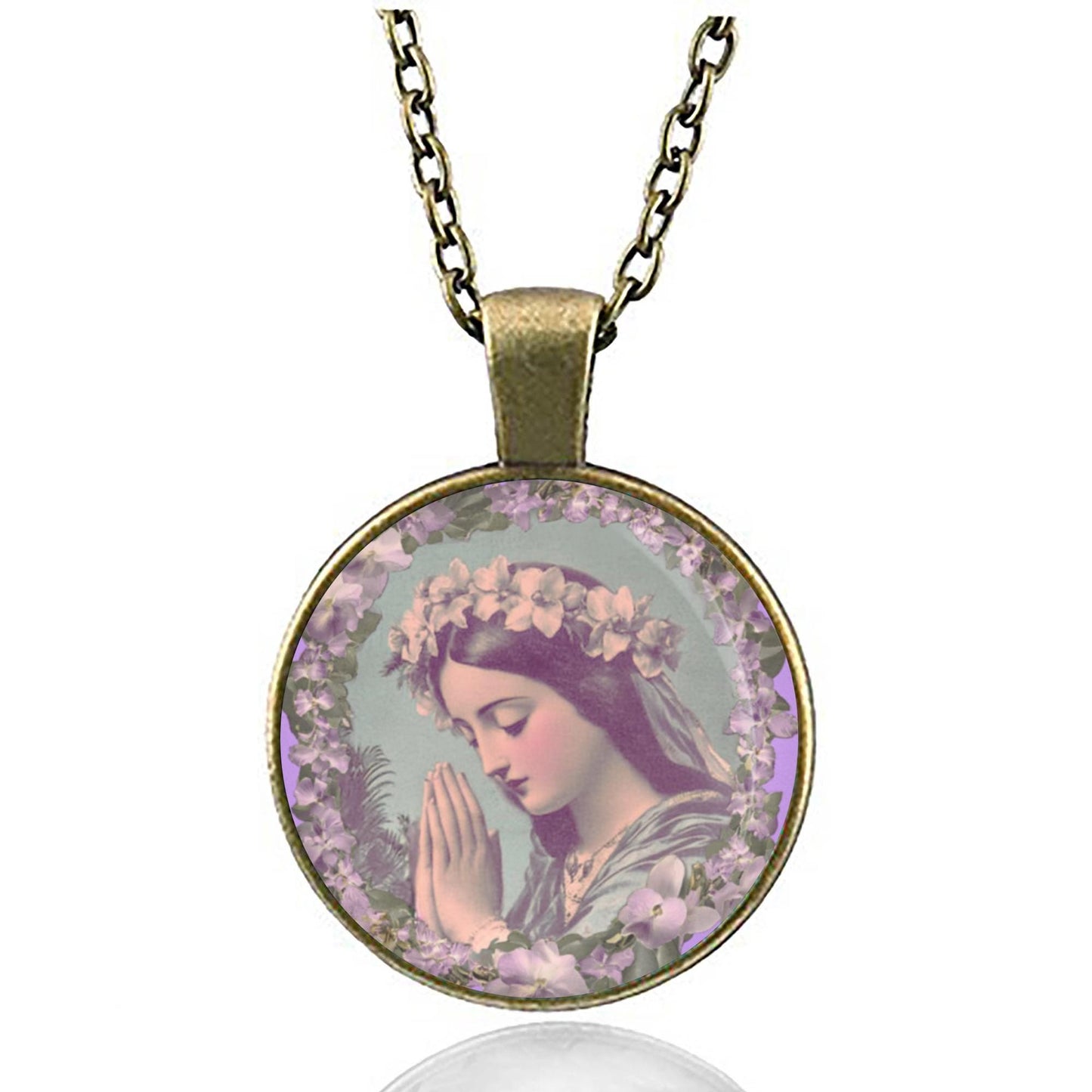St Bona of Pisa - Christian Patron Catholic Medal Pendant Religious Necklace