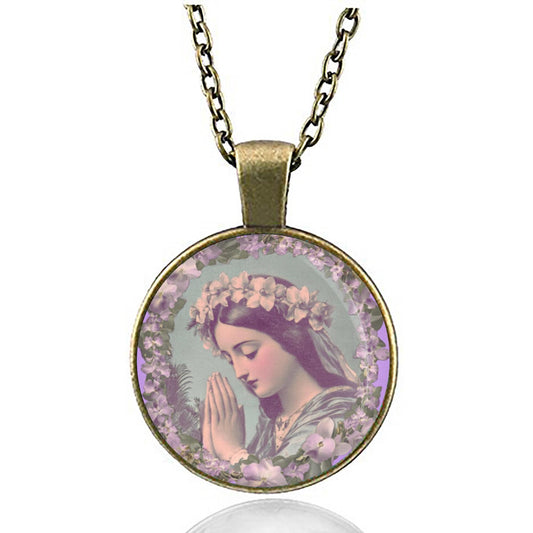 St Bona of Pisa - Christian Patron Catholic Medal Pendant Religious Necklace