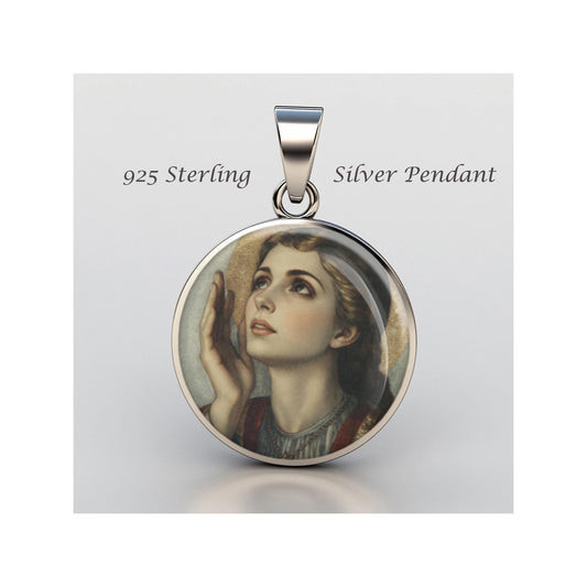 Saint Alexandrina Maria Da Costa Blessed  sterling silver 925 Christian Medal