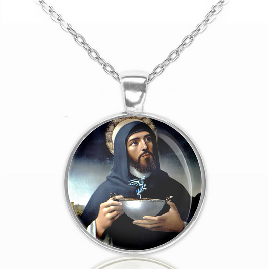 St. Luis Beltran Necklace Catholic Saint Pendant Medal image 0