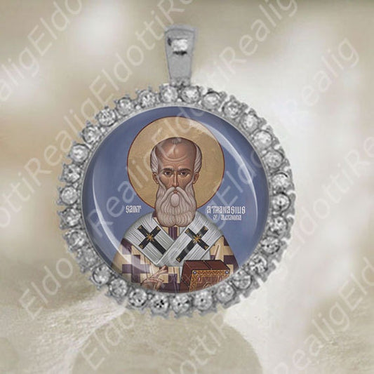 St. Athanasius of Athos Athonite Orthodox Religious Medal