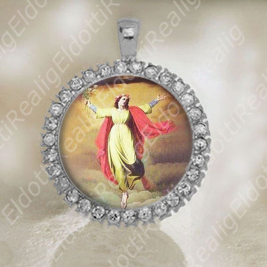 St.Bibiana Viviana, Vivian Roman Virgin and Martyr Catholic Medal