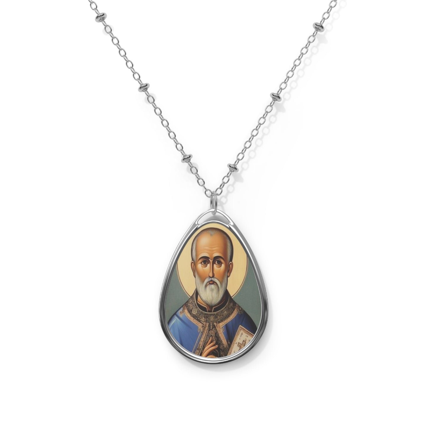 St. Alexis Necklace Drop Pendant