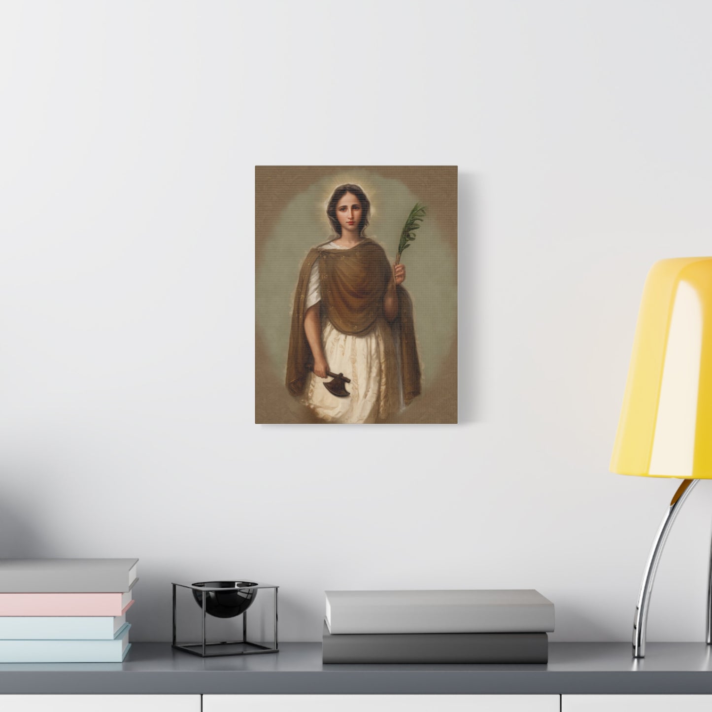 St. Engracia Catholic Canvas Wall Art, Christian Decor