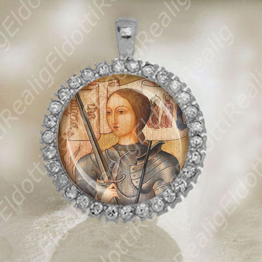 St Joan of Arc Medal Catholic Religious Jewelry New