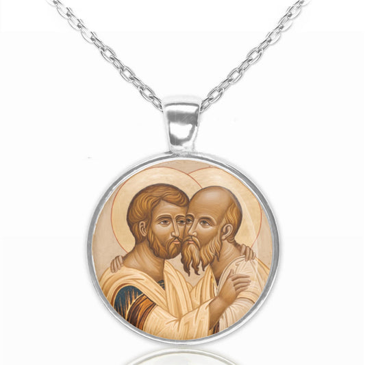 Solemnity of Sts. Peter and Paul Necklace Medal Pendant