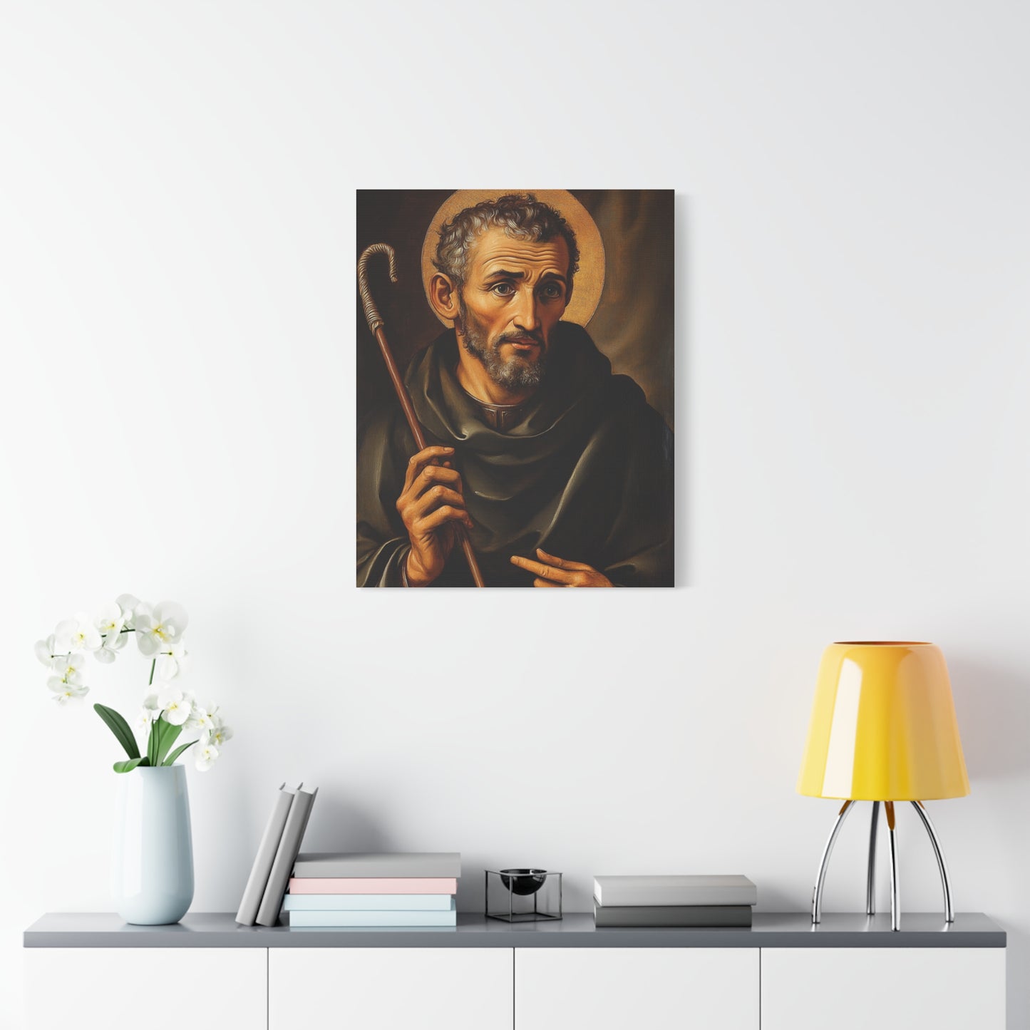 Ready to Hang - St. Peter Canisius Catholic Canvas Wall Art, Christian Decor