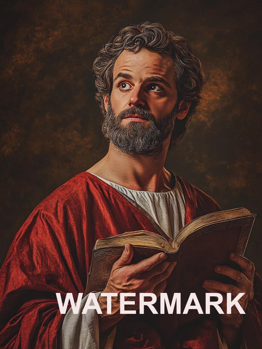 Saint Matthew the Apostle Religious Art Digital Image image 0