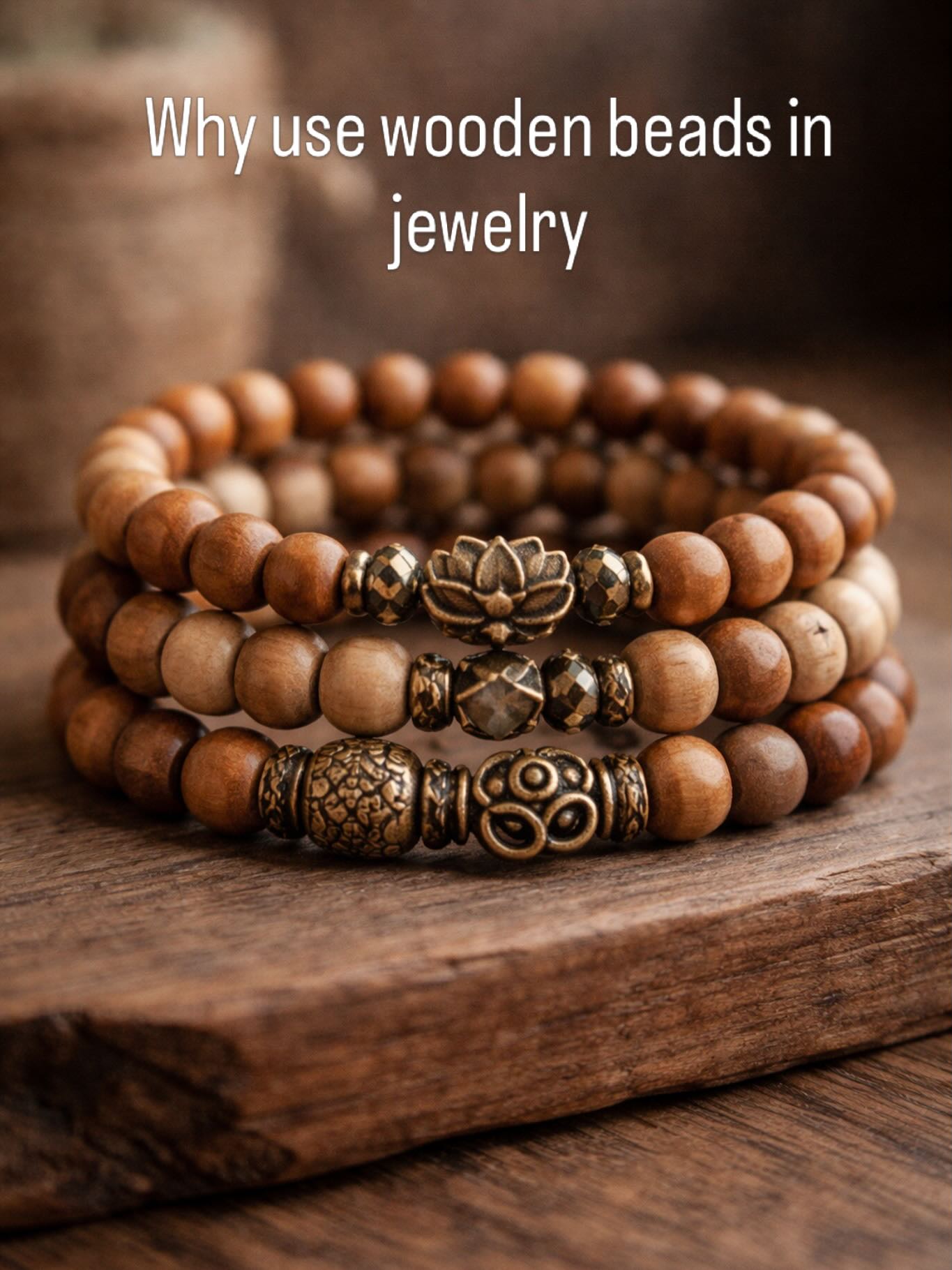 Eco Friendly Natural Wood Beads for Lightweight and Durable Jewelry Designs