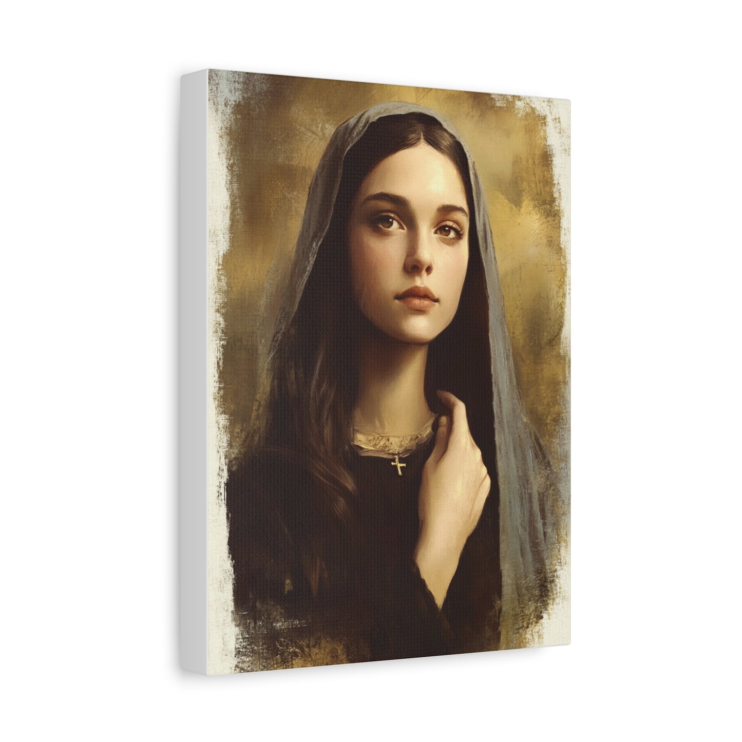 St. Clelia Barbieri Catholic Canvas Wall Art, Christian Decor