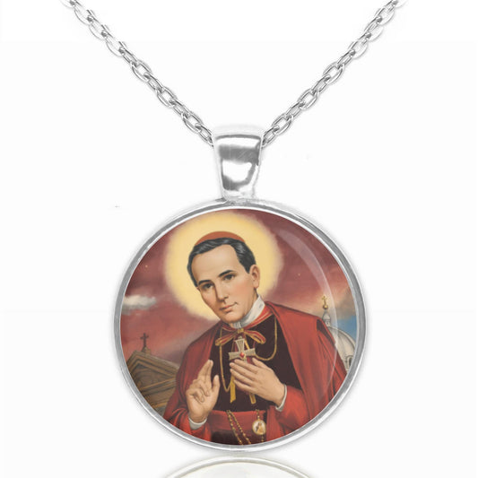 St. John Neumann Catholic Religious Jewelry Patron Saint Medal Pendant Gift